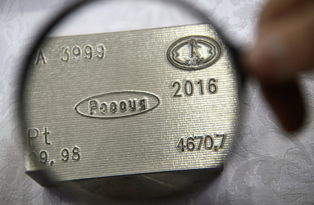 Платина достигла в цене максимума за 12 лет Платина достигла в цене максимума за 12 лет