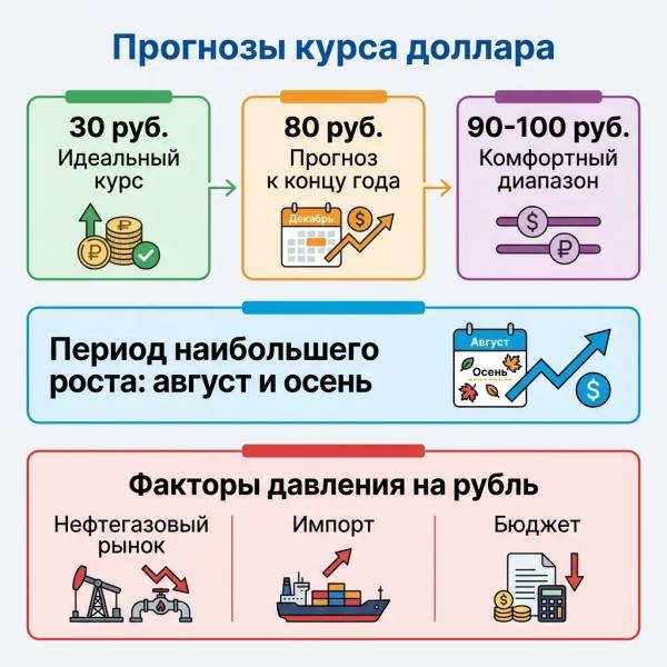 Экономике нужен доллар по 100 рублей: сбудутся ли эти ожидания во втором полугодии? Экономике нужен доллар по 100 рублей: сбудутся ли эти ожидания во втором полугодии?