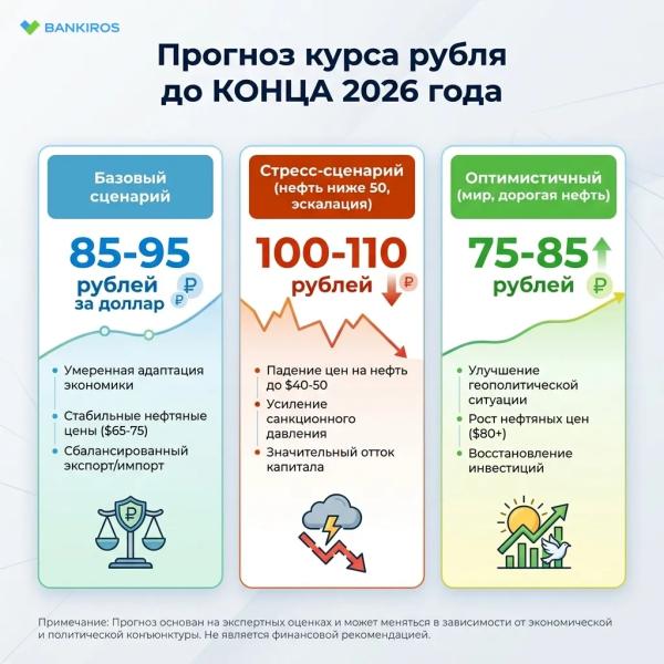 Доллар взлетит до 110 к концу года: рубль ждет девальвация?